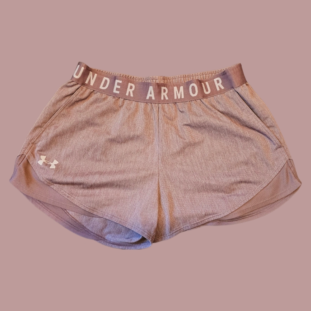 Under Armour Women's Athletic Shorts ROSE color